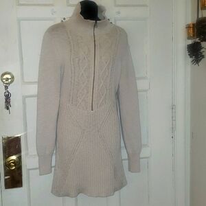 Free People Mont Blanc Knit Mini Dress